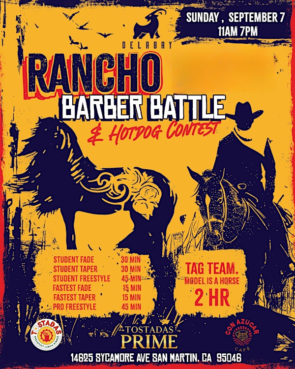 RANCHO  BARBER FEST | San Martin