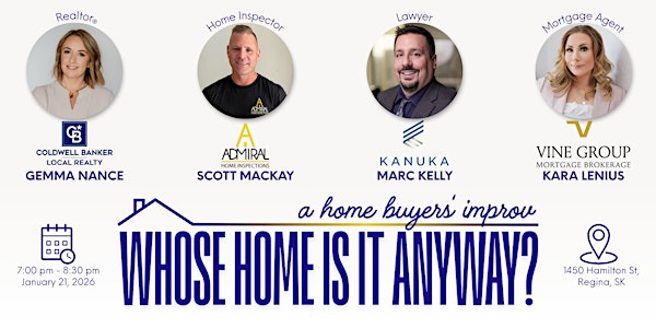 Whose Home Is It Anyway? A Home Buyers' Improv | 1450 Hamilton St