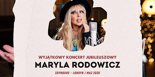 Maryla Rodowicz - koncert jubileuszowy | Edynburg 2026 | Ps & Gs (St Paul's & St George's) Church