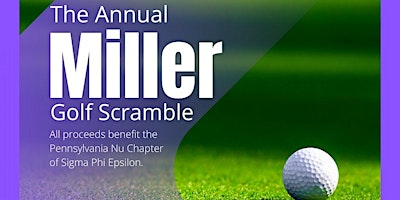2026 Annual Miller Golf Scramble | Pine Hill Golf Course