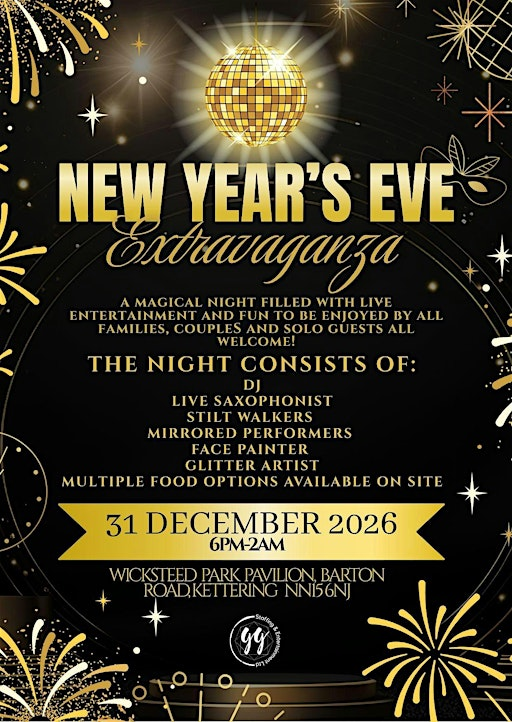 New Years Eve Extravaganza @ Wicksteed Park | Wicksteed Park