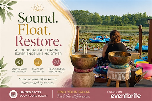 Floating  Lake Sound Bath | 1018 Orrs Lake Rd