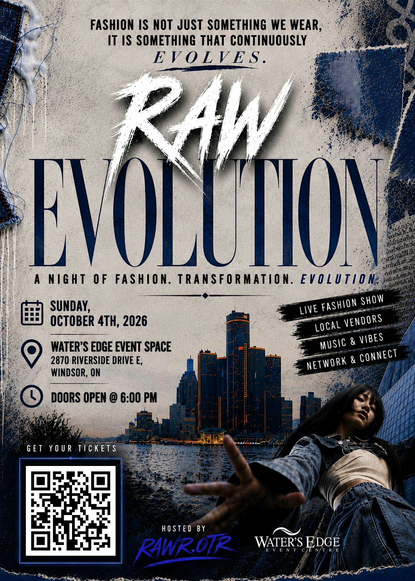 RAW Evolution: Fashion show + Pop-Up Event | 2879 Riverside Dr E