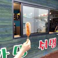 오멍가멍쉬멍 새싹보리 핫도그