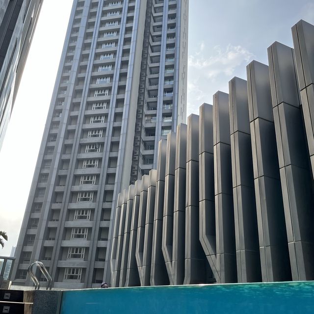 無邊際泳池潛水看林口