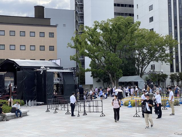 福岡中洲の秋の定番イベント『中洲jazz』(昼間)