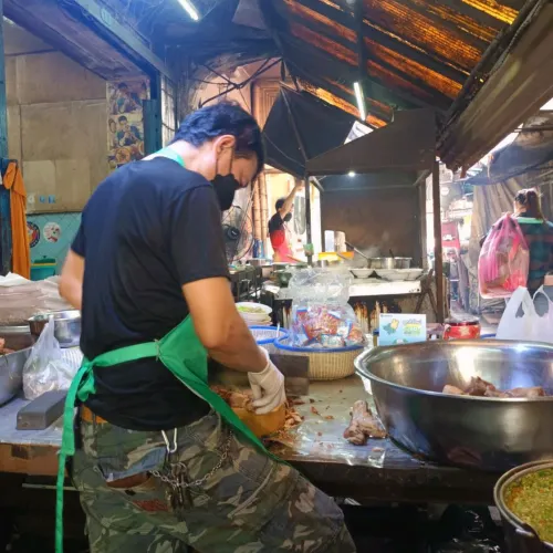 🍜🥢 บะหมี่จับกัง เยาวราช
