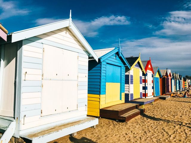 澳洲墨爾本 Melbourne - Brighton Bathing Boxes 
