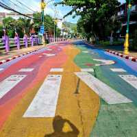 ถนนสายรุ้ง ป่าตอง สวยๆ (ถนนเลียบชายหาด)