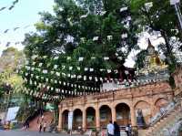 มีโอกาสได้ไปทำบุญที่วัดพระธาตุดอยสุดอยสุเทพ