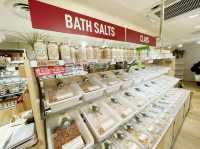 Shop at an organic food market