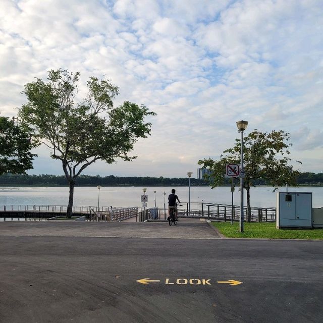 Take a walk @ Bedok Reservoir Park