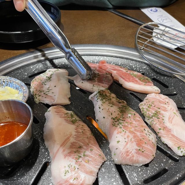 오도독갈비?! 가격도 착한 진영 미진축산