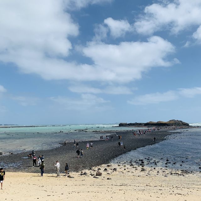 澎湖景點-奎壁山摩西分海