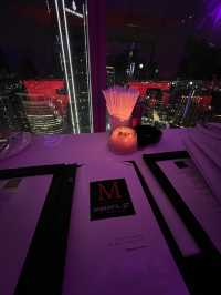 Bar with awesome KLCC view
