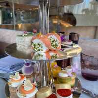 The Lounge at JW Marriott HK - afternoon tea