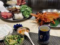 💁🏻‍♂️🌟鉄人旨花鉄板燒餐 有前菜、 沙律 、汁煮白鱈魚、龍蝦、和牛、炒飯、雞湯及甜品