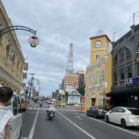 ย่านเมืองเก่าภูเก็ตในวันธรรมดา