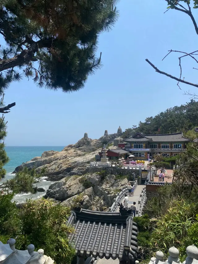 Famous budist temple in Busan