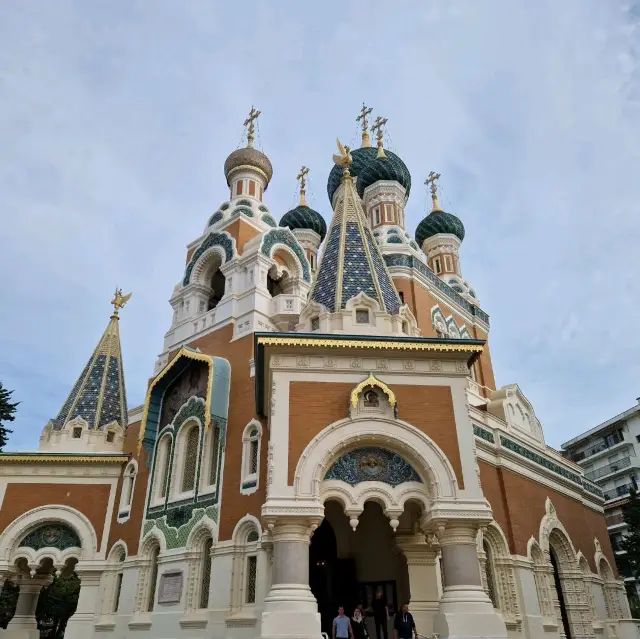 Beautiful cathedral in Nice, France 🇫🇷 