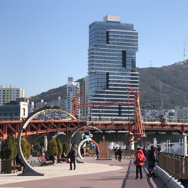 釜山遊不能錯過影島大橋的經典畫面📸