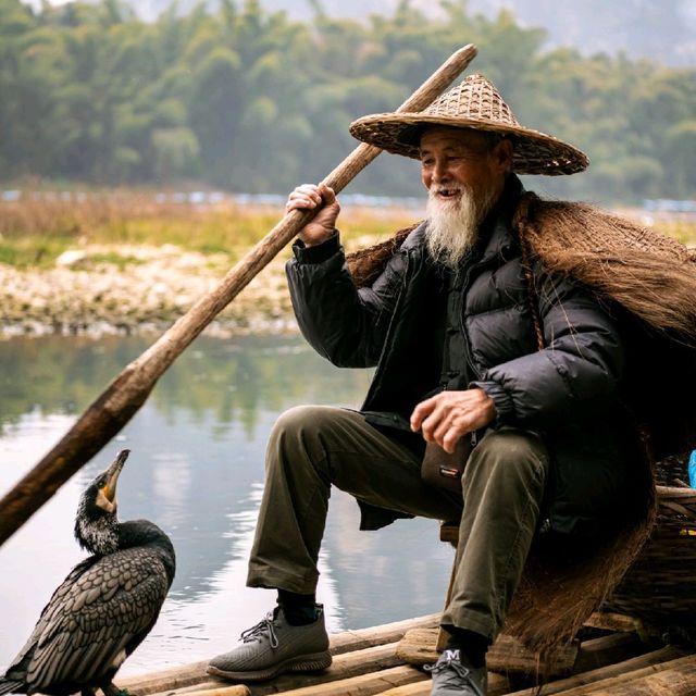 Cormorant fisherman of the Li River