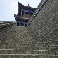 Bicycle ride on Xi'an Wall