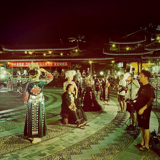 Xijiang Ancient Town - lovely valley views! 