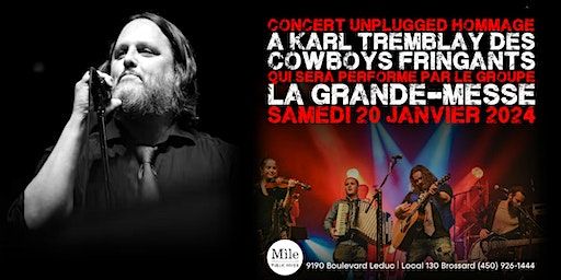 La Grande-Messe: Hommage Unplugged à Karl Tremblay et Cowboys Fringants | Mile Public House