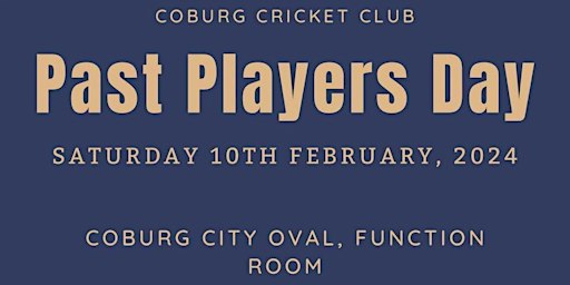 Past Players Day | Coburg Cricket Club