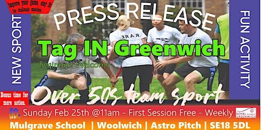 Tag (1st session FREE) - Fitness Team Sport | Mulgrave School