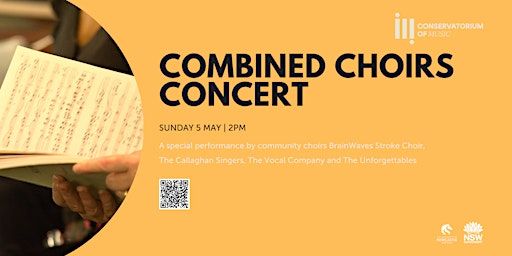 Combined Choirs Concert | The Conservatorium of Music