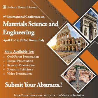 Conference on Materials Science and Engineering 2024 | Rome