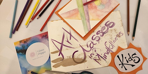 Kids Art Classes - Watercolour Pencil | Glass Hippo Studio