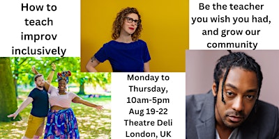 How to teach improv inclusively | Theatre Deli