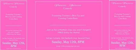 Whenever Wherever Comedy - Mothers Day Special | SoCap Comedy (The Social Capital)