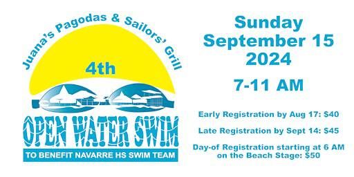 Juana's Open Water Swim | Juana's Pagodas