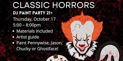 Classic Horror Paint Party - Movie Monsters! | The Tradewinds