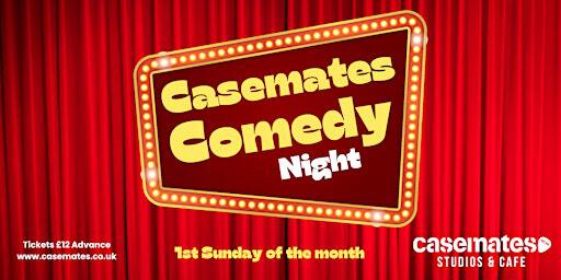 Casemates Comedy Night - Sunday 3rd November | Casemates Studios & Cafe | Rehearsal & Recording Studio In Portsmouth