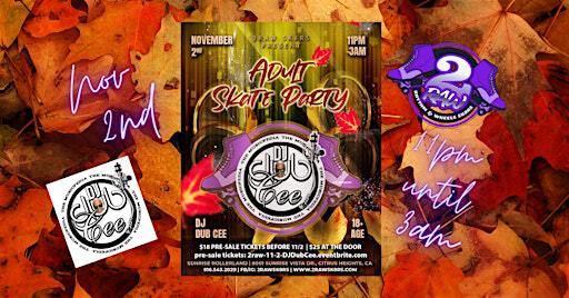 Monthly Adult Sk8 Party with DJ Dub Cee | Sunrise Rollerland