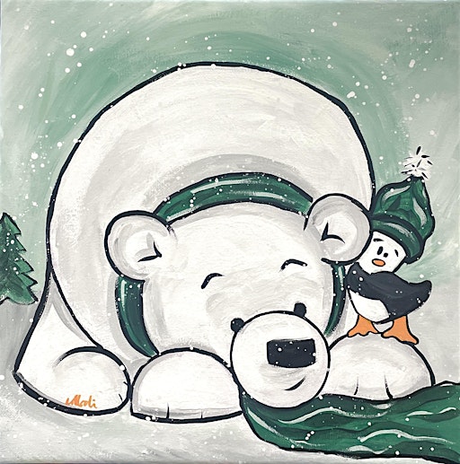 Winter Sip n Paint Morning - Bear | Kingsway Mall