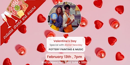 Couples Sip and Paint (Valentine's Day Special 02/13/2025) | 991 E Oakland Park Blvd Suite A