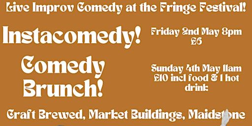 Instacomedy at the Maidstone Fringe! | Craft Brewed