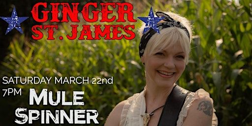 Ginger St James Album Release Party | The Mule Spinner