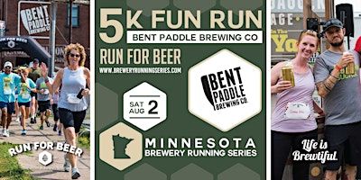 5k Beer Run x Bent Paddle Brewing Co | 2025 MN Brewery Running Series | Bent Paddle Brewing Co.