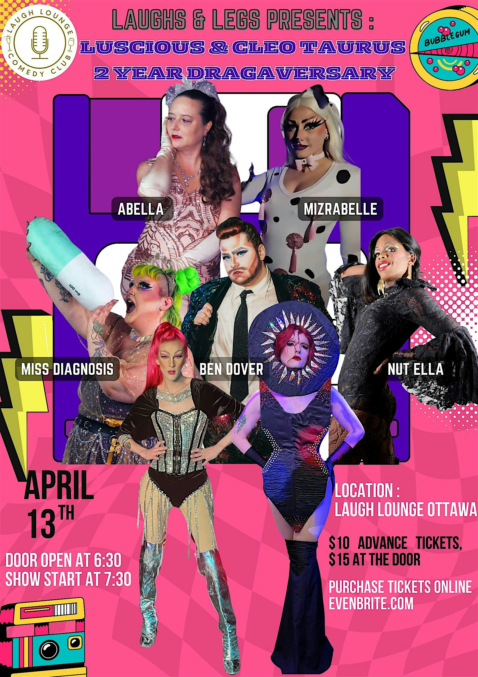 2 years of drag | Laugh Lounge
