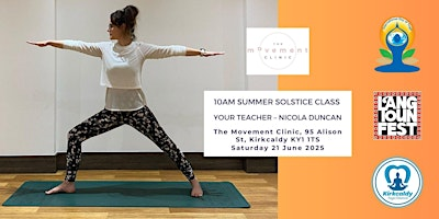 10am Summer Solstice Yoga Class at The Movement Clinic | The Movement Clinic Fife