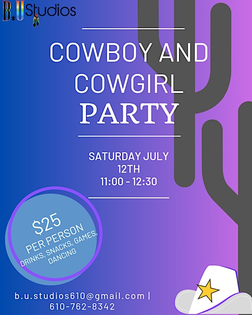 Cowboy and Cowgirl Event | 551 Main St