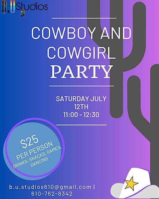 Cowboy and Cowgirl Event | 551 Main St