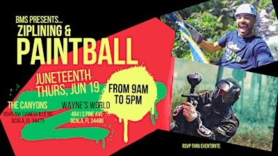 BMS Presents...Ziplining & Paintball | Ocala